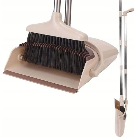 KIT DE LIMPIEZA F脕CIL: RECOGEDOR PLEGABLE Y CEPILLO. No requiere agacharse.