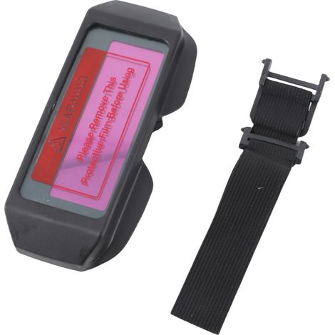 Ortviai Lunettes de soudage automatiques à assombrissement solaire pour TIG/MIG – Verres anti-UV/IR, réglable 9-13, noir mat
