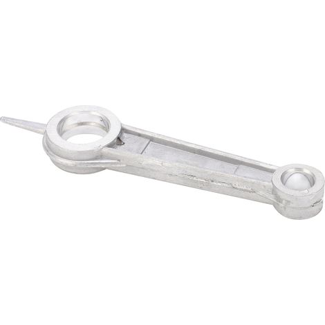 Bielle de compresseur d'air en aluminium moulé, vilebrequin à double trou, accessoires de pompe 12x20x89 (1/5)