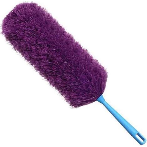 Balai À Poussière Télescopique - Microfibre Lavable Et Détachable - Pour Meubles En Bois Massif Vitres Interstices De Réfrigérateur - 1 Pièce