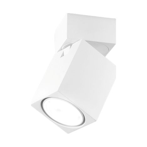 Applique Murale Led Carrée Blanche Orientable Connect 1Xgu10 Perenz (1/5)