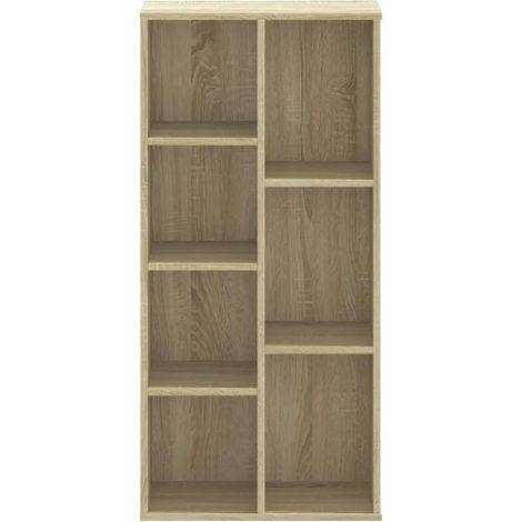 Bücherregal Sonoma-Eiche 50x25x105 cm Holzwerkstoff vidaXL