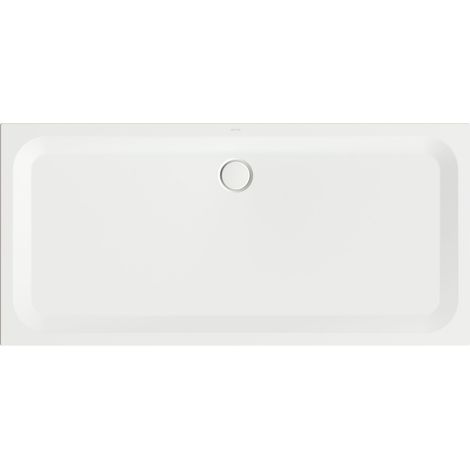 Plato de ducha rectangular BetteUltra con soporte mínimo de