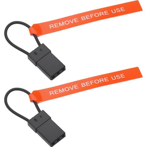 Pack of 2 female binding cables for RC receivers compatible with Spektrum AR6210 AR800 AR9020 S603 F701 receivers (1/5)