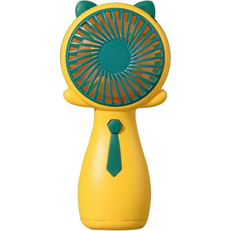 Ventilatore portatile a forma di gatto dei cartoni animati, ventilatore personale per rinfrescarsi, un ottimo regalo per amici, familiari e bambini. (1/5)