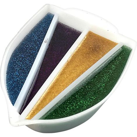 Tasses À Séparation Pour Coulage De Peinture - Gobelet De Mélange En Silicone À 4 Canaux Pour Fluides Matériel Réutilisable de Coulée Artistique pour Projets Créatifs Moulage et Art en (1/5)