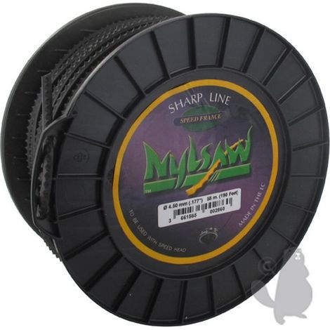 Bobine Fil Nylon Nylsaw - Longueur: 58m, ø: 4,50mm
