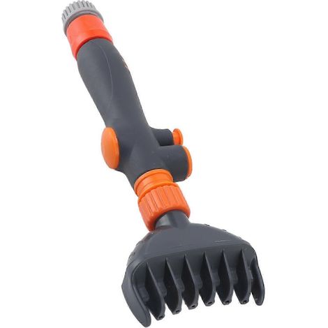 Brosse de nettoyage pour cartouche de filtre de spa/piscine (25-26 cm) - Outil de nettoyage réutilisable en PVC pour tuyau d'arrosage et spa. (1/4)