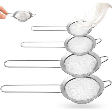 4Pcs Tamis Inox Cuisine (1/5)