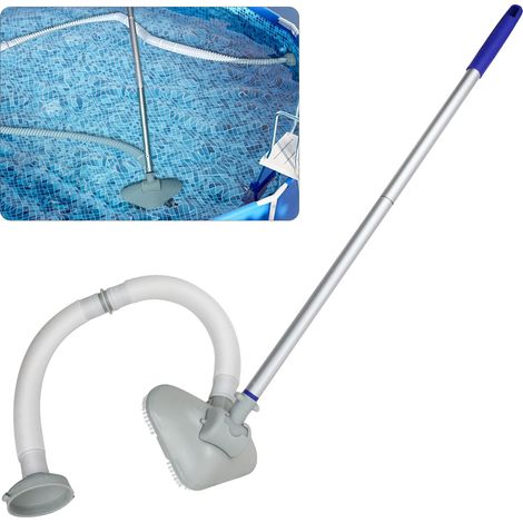 GARRYFIZH ‌Aspirateur de Piscine Manuel – Nettoyage Profond Multifonction pour Poussière et Débris, Équipement pour Spas et Jacuzzis‌