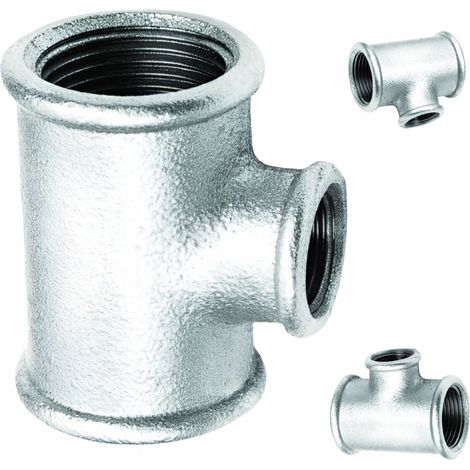 Agaflex Trójnik nakrętny galvanisé 1 X 1/2 X 1 acier