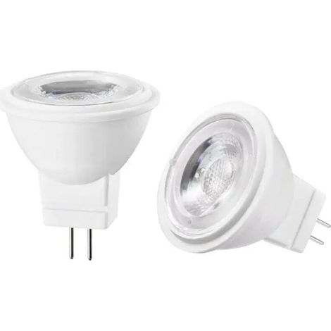 Dimmable GU4 MR11 COB LED lamps – 3 W, 3000 K, equivalent to a 30 W halogen lamp, warm white (1/5)