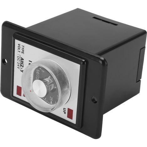 Relais temporisé AH2-Y 30S, mini contrôleur de temps à pointeur 8 broches pour équipements d'automatisation, tours CNC, 24 V CC