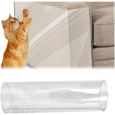 Protection anti-griffures pour meubles – 1 pièce 30 x 270 cm – Transparente – Prévient les griffures – Protection canapé – Découpe facile (1/5)
