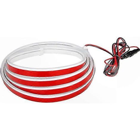 Ruban lumineux LED 12V 180cm pour capot, éclairage diurne dynamique, bande décorative extérieure étanche, kit de lampe pour compartiment moteur auto (1/5)