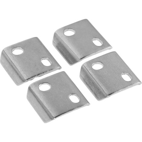 Kit de fixation pour p 4 pièces) avec base renforcée et coins arrondis (1/5)