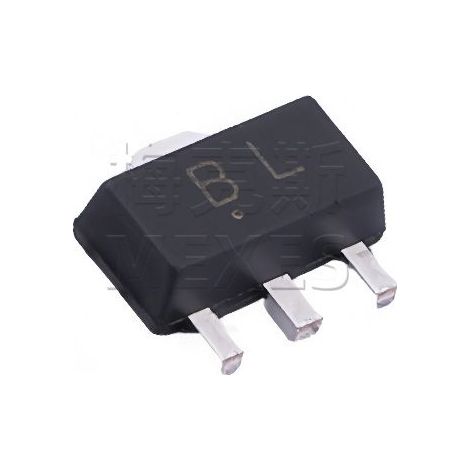Changdian BCX56-16 Oberflächenmontagetransistor, SOT-89-3 Transistorchip 1A 80V, elektronische Bauteile, 5 Stück geliefert.