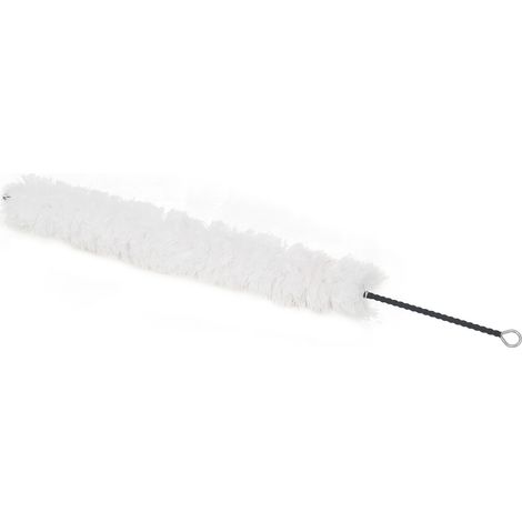 Tige de nettoyage de flûte de 15 pouces, brosse de nettoyage, brosse à poussière pour l'entretien intérieur du tube de la flûte