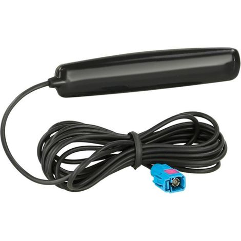 Adnauto – Adaptateur antenne active DAB+ Fakra F 2.5m 12V interne – Pour installation dans véhicule – Signal renforcé pour réception optimale
