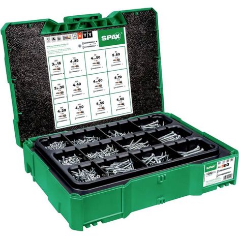 SPAX 5000009172009 Assortimento di viti combinate 1 KIT (1/5)