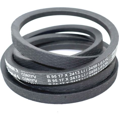 Courroie trapézoidale lisse Contitech Conti V B95 17 x 2413 Li / 2458 Ld