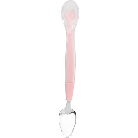 Cuillère Bébé Double Tête Design Ludique Sécurité Maximale Nettoyage Facile Ustensiles Polyvalents Pour Enfant Maison (1/5)