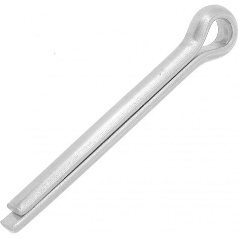 Goupille Fendue 8X71 Acier Zingué Blanc DIN 94