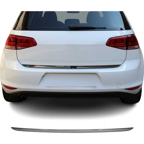 Garniture de Hayon Coffre pour VW Golf VII 2012-2019 acier inox foncé (1/5)