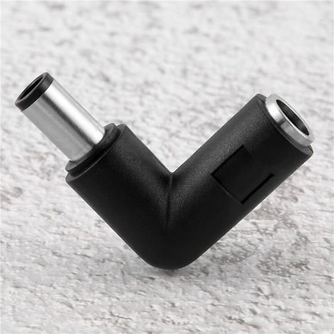 rechtwinklig gebogener DC-Netzadapter für Dell und HP, 7,4 x 5,0 mm
