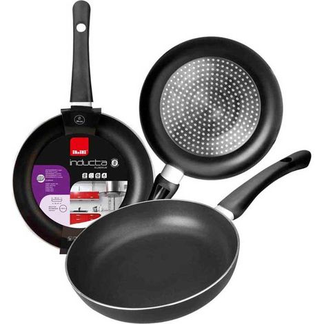 ibili Moderne Pfanne Silber 22 cm Aluminium Induktion