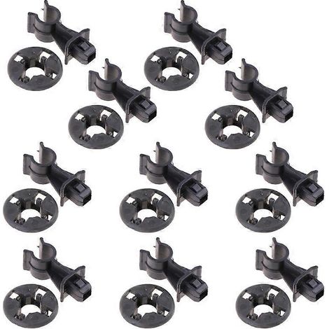 Support de capot, tige de maintien, clip de fixation pour J10 2006-2013 / D40 65722-EB300, intérieur universel, lot de 10 pièces. (1/4)