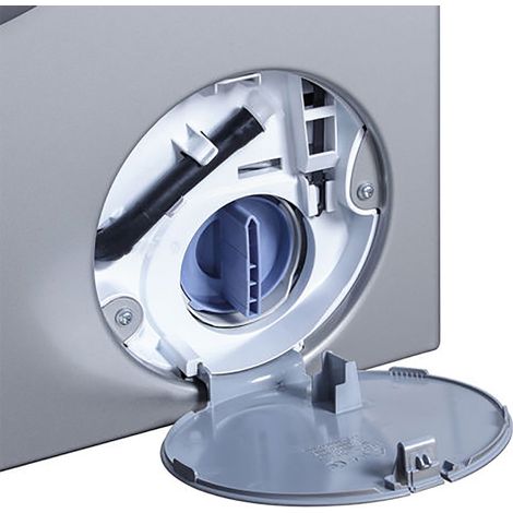 Couvercle de bouchon de vidange compatible avec les pompes de vidange des machines à laver Siemens Bosch WM1095/1065 et WD7205-AquaForge (1/3)