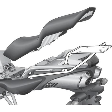 Soporte para ba煤l Shad para Yamaha FZ6 600 N, FZ6 600 NS, FZ6 600 N, FZ6 600 NS, FZ6 600 N, FZ6 600 NA ABS, FZ6 600 S Faz