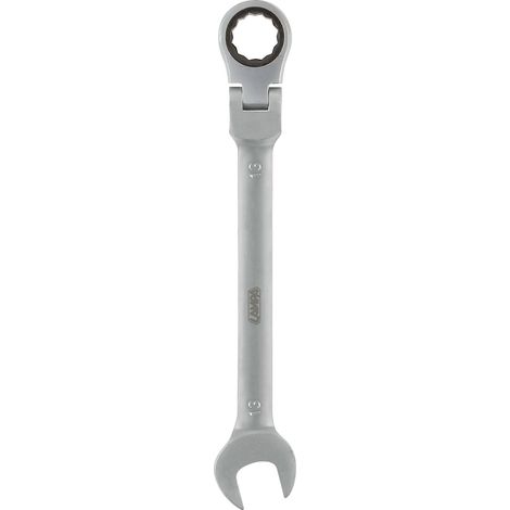 Chiave combinata con cricchetto snodato - 13 mm