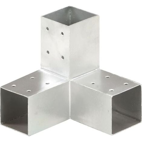 Connecteur de poteau en Y, métal galvanisé, 71 x 71 mm