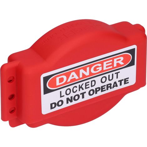 Dispositif de verrouillage réglable pour le verrouillage de la valve, accessoires de protection ABS, convient aux volants allant de 25 mm à 165 mm. (1/5)