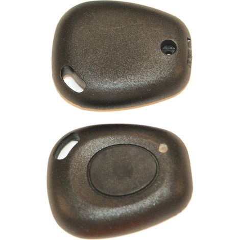 COQUE CLE ADAPTABLE RENAULT 1 BOUTON LAME CRANTEE FIXE (1/2)
