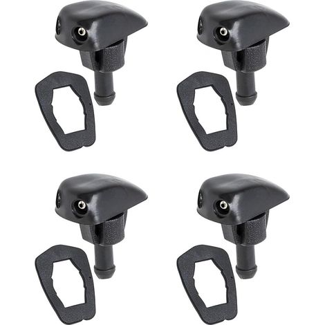 4 Pieces Universal Windsheild Front Windshield Fog Water Spray Jets Washing Nozzles Spray Nozzle for Car (1/5)
