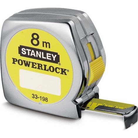 Stanley Bandmaß Powerlock Kunststoff 8m/25mm