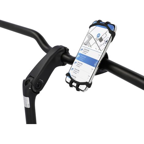 Fischer Smartphonehalter für Fahrrad Silikon 360° L/XL (1/3)