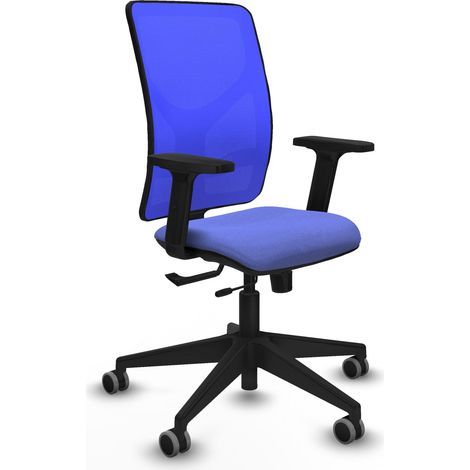 Silla de oficina piqueras y crespo Motilla azul claro reposabrazos ajustables (1/2)