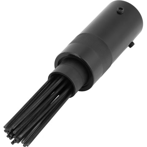 Accessoire de détartrage à aiguille pour outil pneumatique 19x3mm pour marteau pneumatique, burin, décapage de peinture et de rouille (1/5)