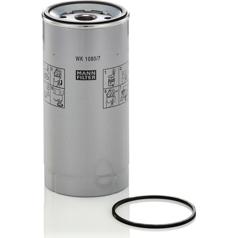 Filtro de combustible 108 mm 3 mm 216 mm Mann Filter 000 477 13 02 WK1080.7X