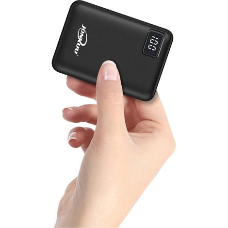 Mini Chargeur de Téléphone Portable 10000mAh Charge Rapide Station de Recharge 2,4 A Batterie Externe Double Ports avec écran LCD Powerpack Compatible avec 8 Tablettes (1/5)