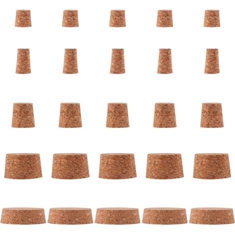 50 bouchons liège, bois, pour bouchage naturel des bouteilles (1/5)