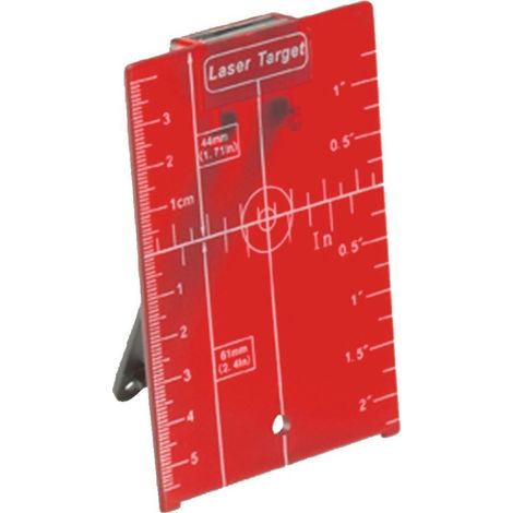 Makita Markierungsplatte magnetisch rot, für Rotationslaser SKR200 (1/2)