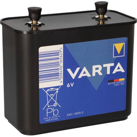 Varta V540 4R25-2 Blockbatterie 6V 19000mAh 65F100 LR820