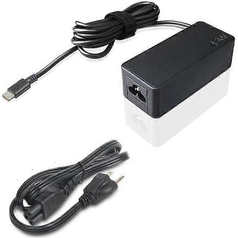 Chargeur pour ordinateur portable compatible USB-C, puissance de sortie de 45 W, prend en charge les niveaux de tension de 20 V, 15 V, 9 V et 5 V, conçu pour une charge multifonctionnelle. (1/5)