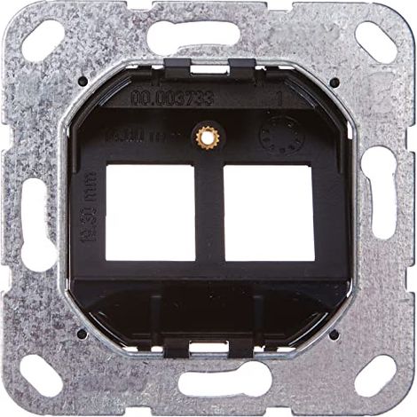 Gira 560400 modular jack 4 2fach tragring