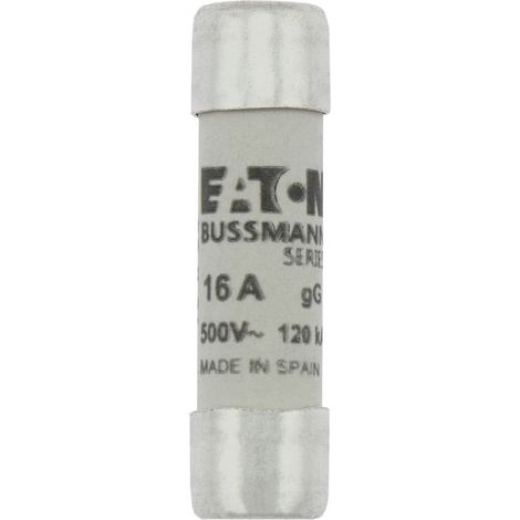 EATON Fusibile industriale 16A 500V, Cylindrical Fuse, C10G16